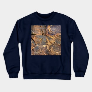 Parowan Gap Utah petroglyph site Crewneck Sweatshirt